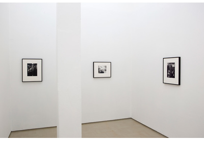 Installation view of photomontages by Jane Alexander, Stevenson, Cape Town