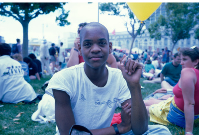 Lyle, Gay Pride Parade, San Francisco, 1989