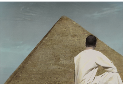 Self-portrait with Pyramid, Cairo