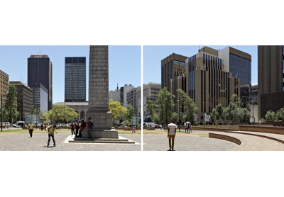 Beyers Naudé Square, Johannesburg, South Africa, 2014