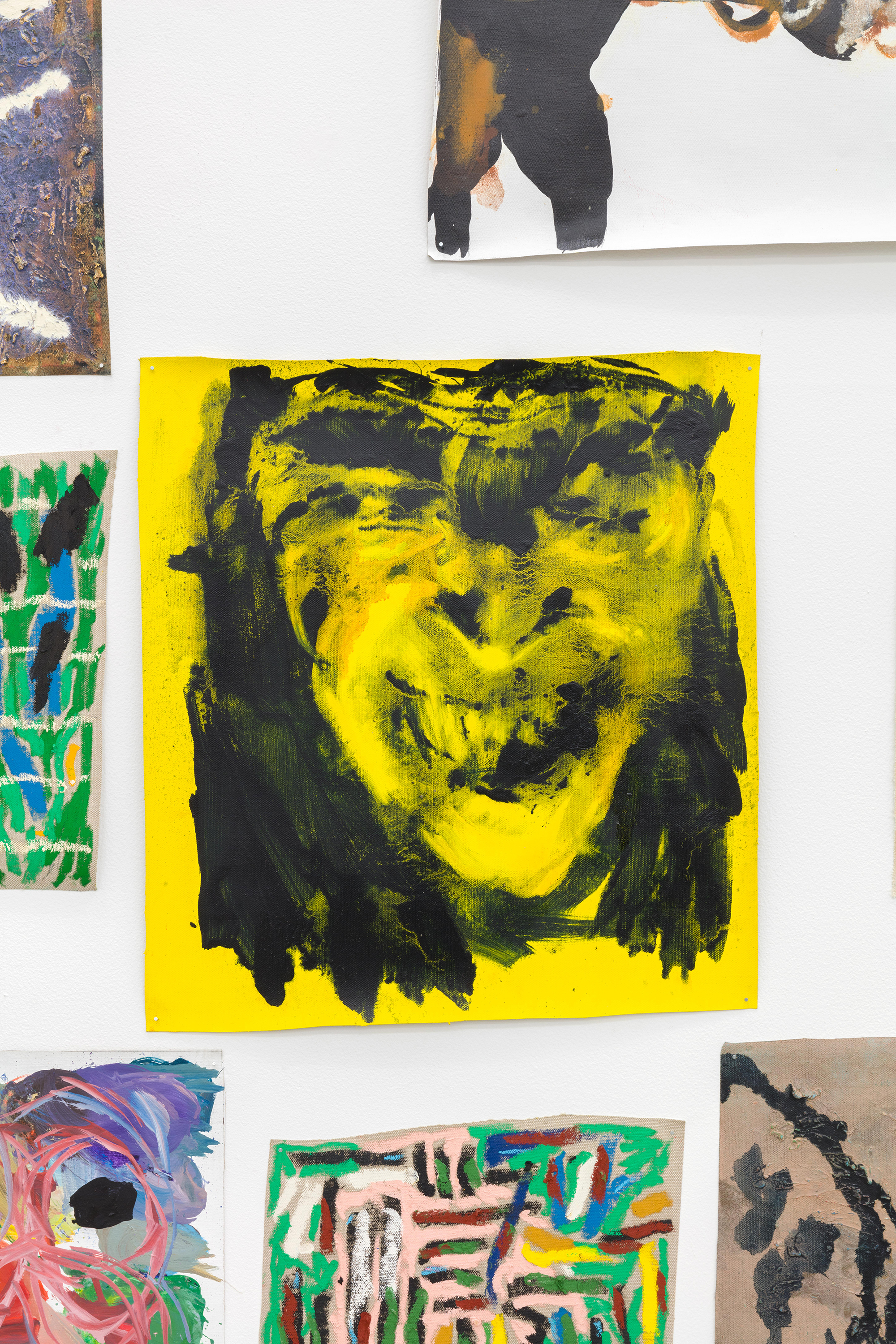  - Self-portrait (yellow), 2020